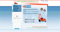 Desktop Screenshot of malacatesyrefacciones.com